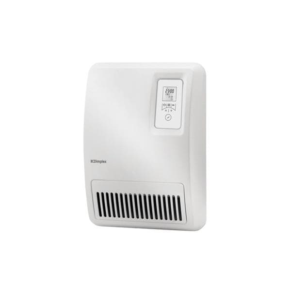 Chauffage de salle de bain soufflant 2000W avec thermostat élect. et program hebdomadaire IP24 h260e