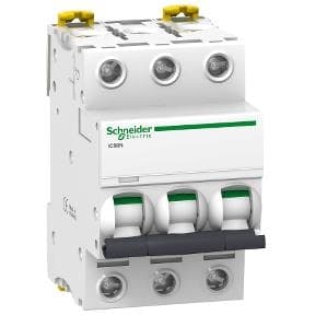 Disjoncteur modulaire ic60N - 3 pôles - 25A - courbe D