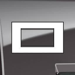 LivingLight - plaque air 4 modules Tin