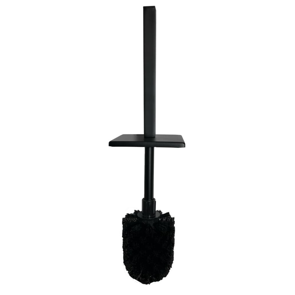 Van Marcke Nero Square manche et brosse pour porte-brosse WC noir mat