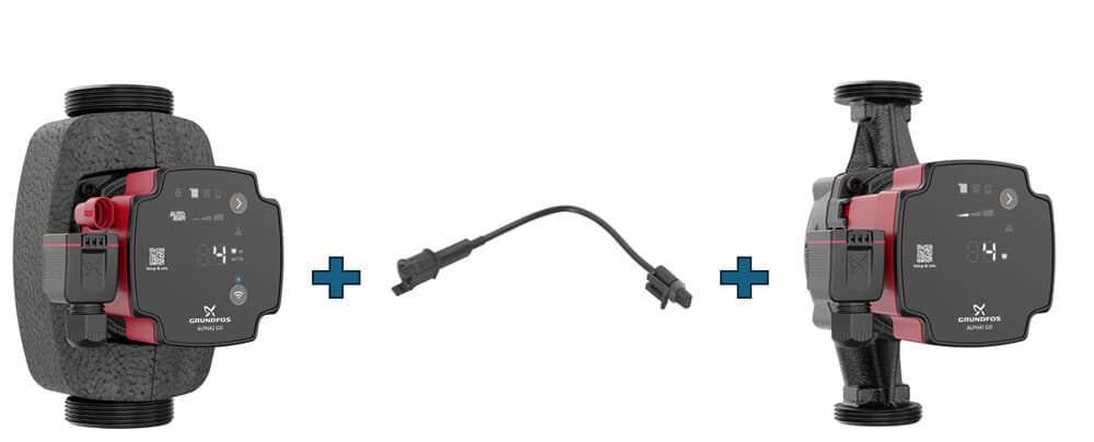 Grundfos combideal Alpha GO + Superseal hoodie gratiuit