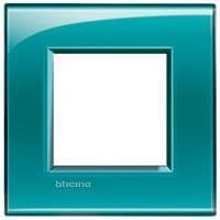 LivingLight - plaque rectangulaire 2 modules vert