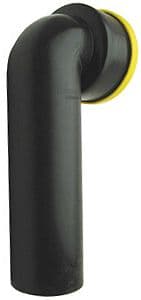 COUDE PE PR WC SUR PIED GEBERIT 90MM SOL