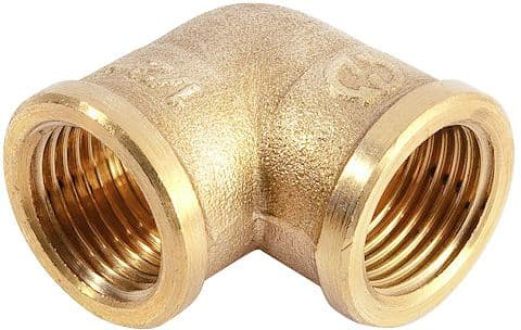 COUDE FILETE LAITON 1/4"FF
