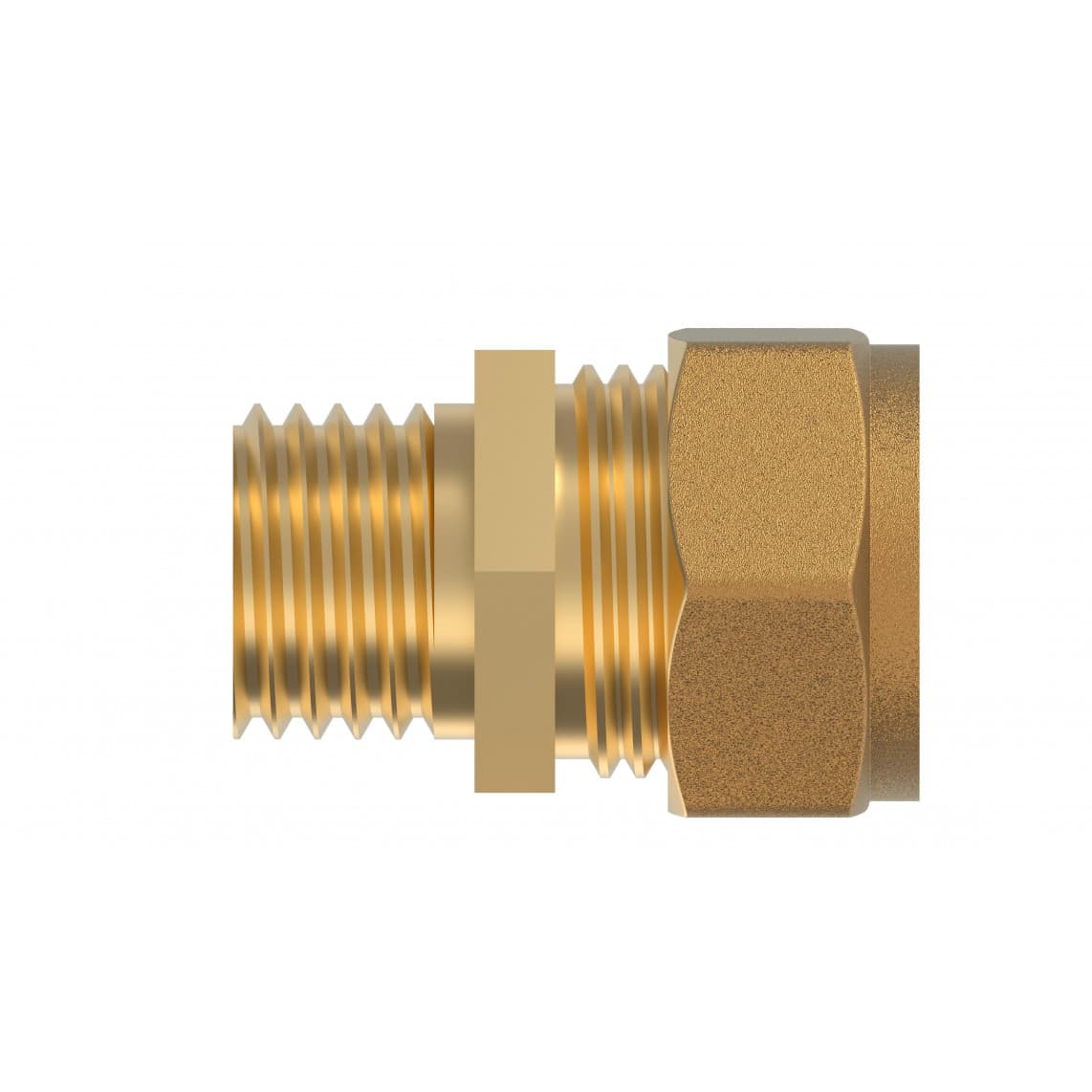 989457317 LT pièce intermédiaire, vierge, 15 mm x 3/8" M, raccord à serrer pour tube en cuivre,