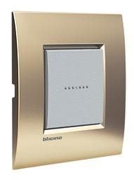 LivingLight - plaque air 2 modules Or mat