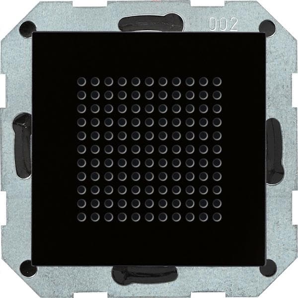 haut-parleurs pour radio encastrée aspect verre Noir System 55 - haut-parleurs pour le raccordement