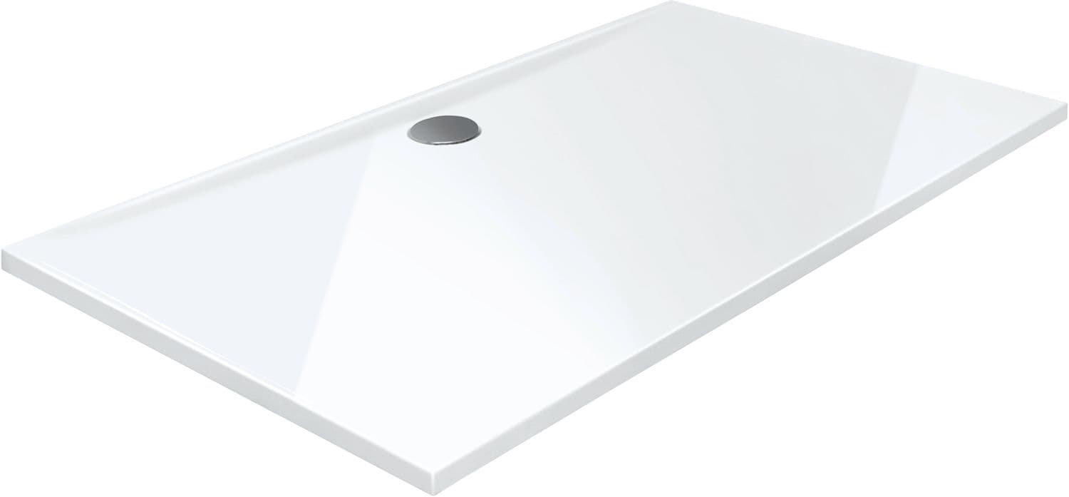 PLAQUE DOUCHE NEWFORCE 100-140-3,5 BLANC
