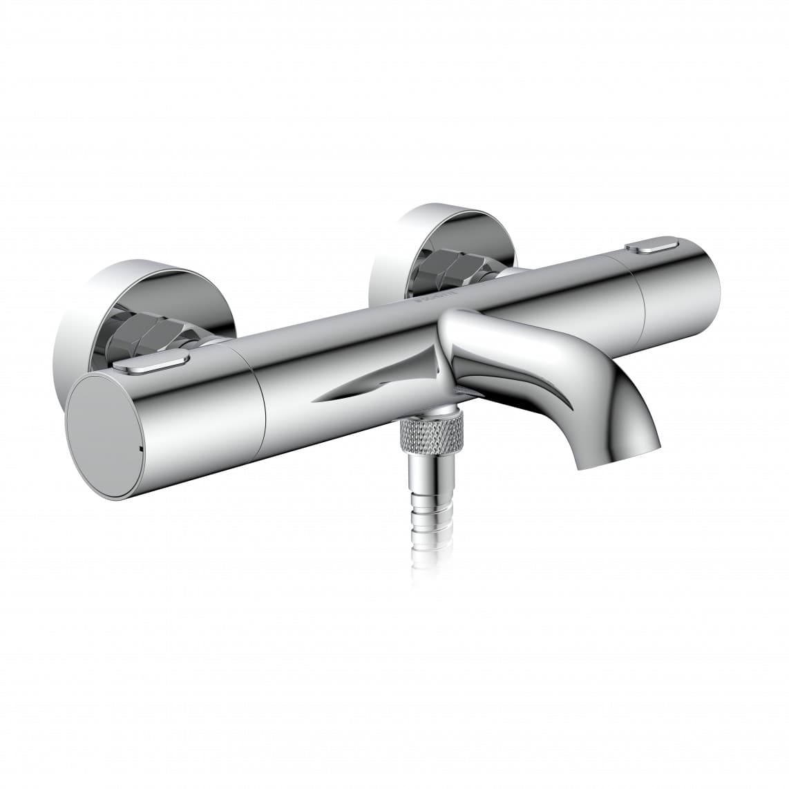 33190 LOS ANGELES Thermostatische badkraan, chroom