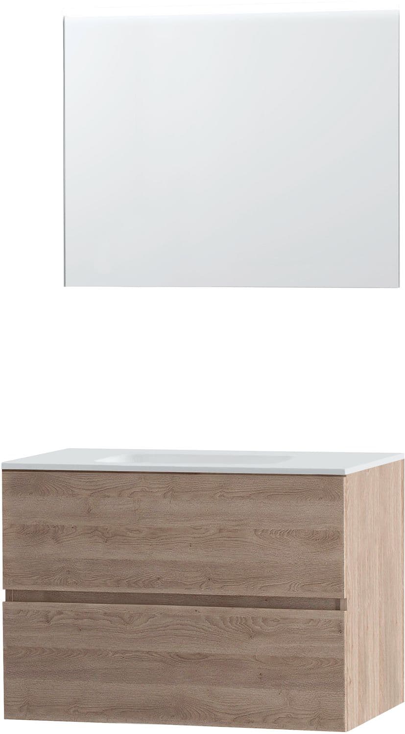 MBL.MOLTO CHENE NATUREL 90 SOLID MIROIR