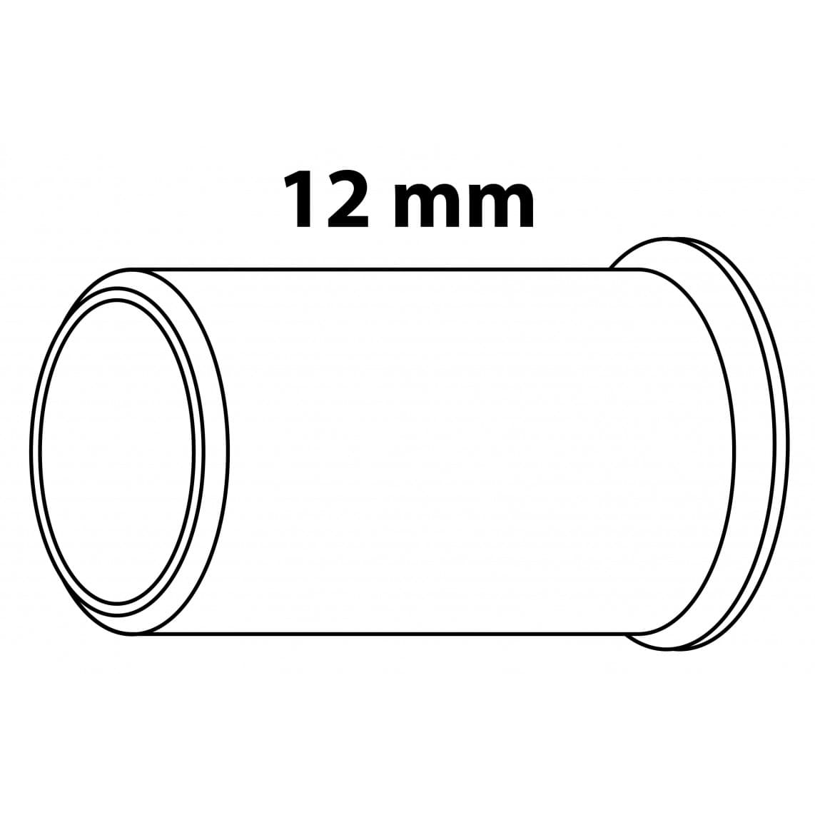 989462117 LT manchon d'appui, vierge, raccord à serrer pour 12 mm tube en cuivre (4x)
