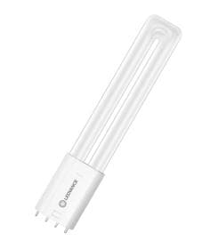 Lampe Dulux Led l18 HF V remplace des lampes fluocompactes 2G11 8W 830 2G11
