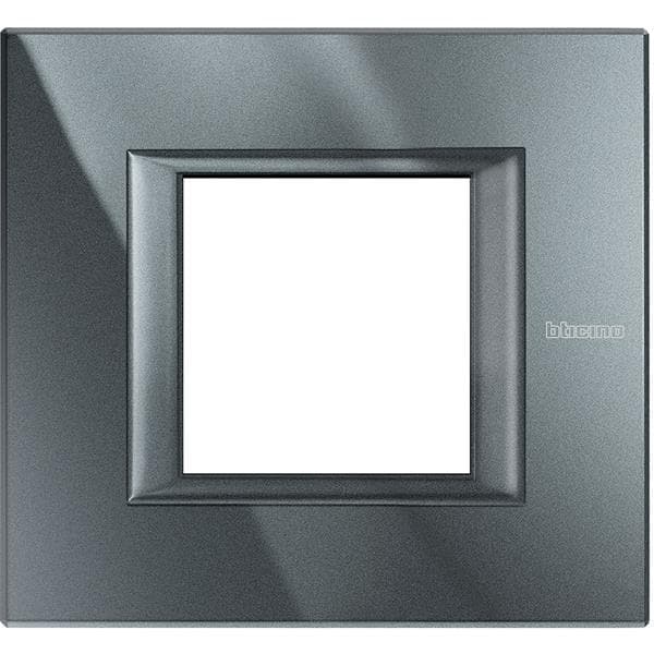 Axolute plaque 2 modules Anthracite