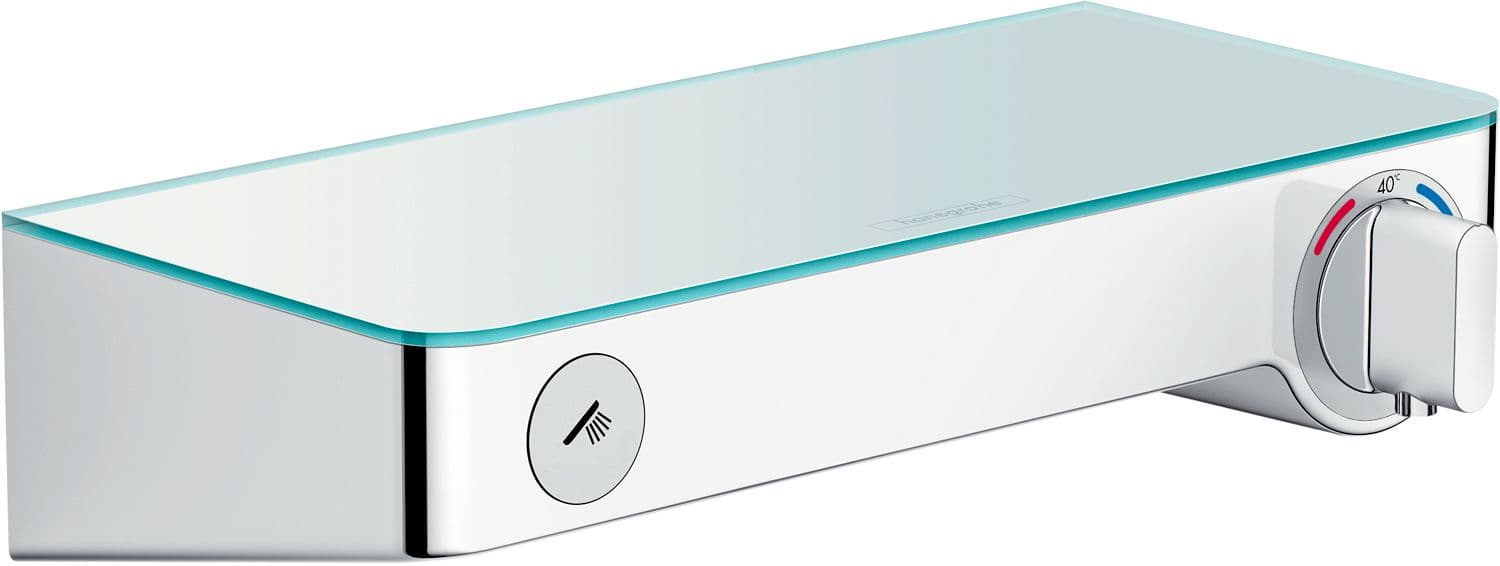 THERMOSTAT DOUCHE PUSH SELECT HG CHROME-BLANC