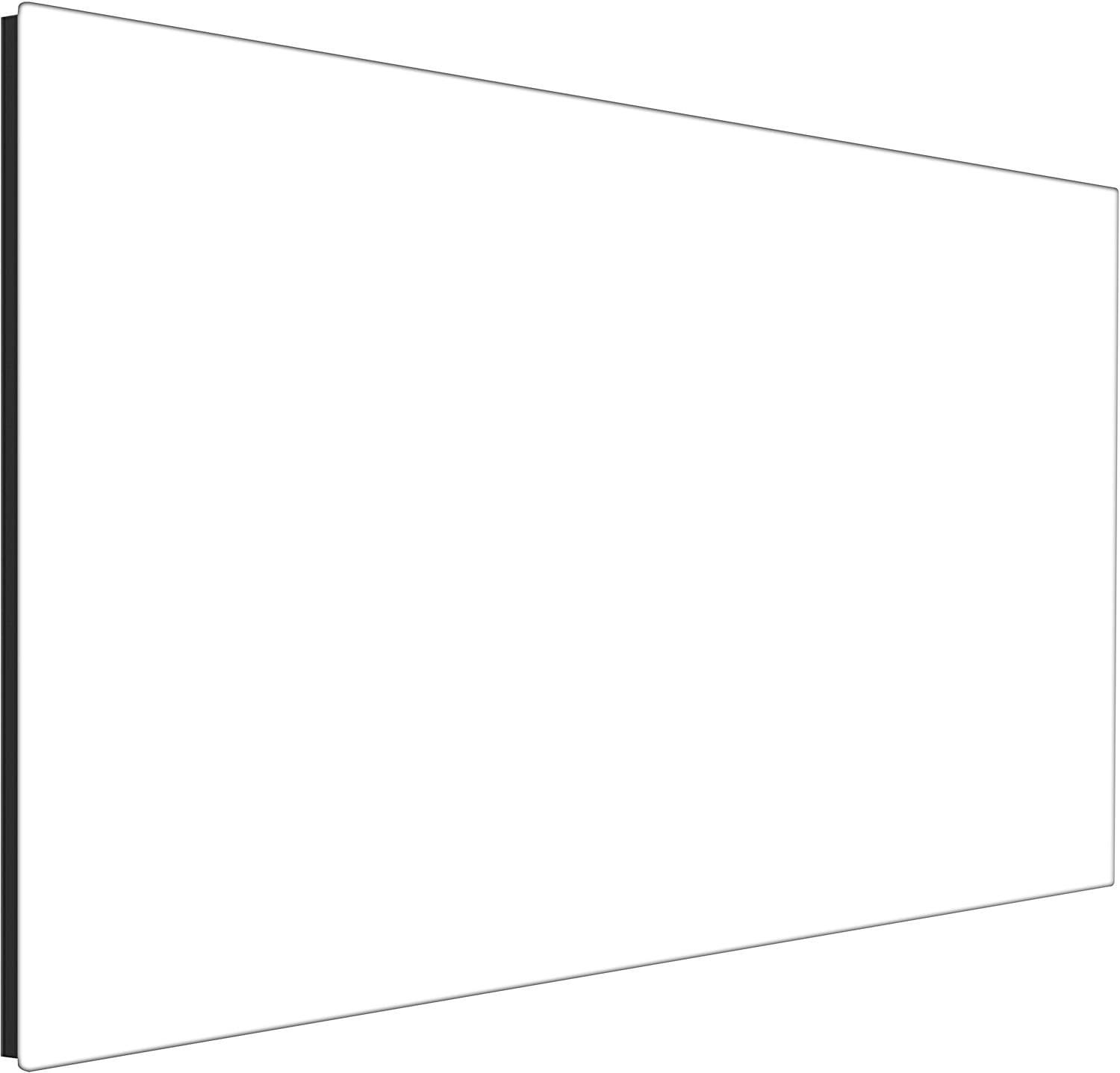 CHAUFFAGE DE VERRE WELLTHERM 600X1200X20MM SANS FRAME BLANC SATIN 780W exclusive frais de transport