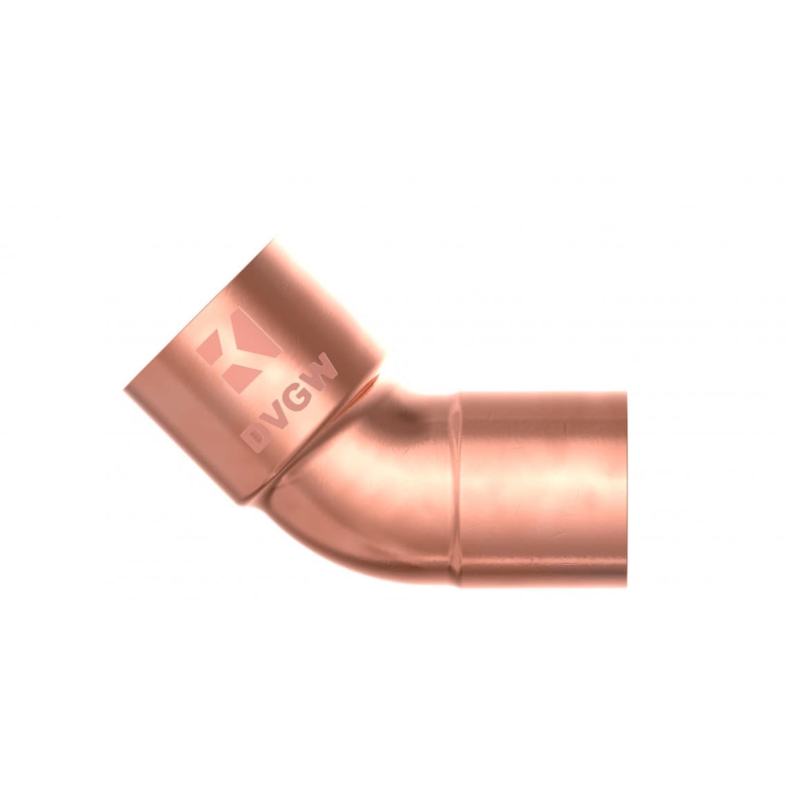 989142017 CU arc 45°, vierge, 15 mm, 1 manchon (5040)