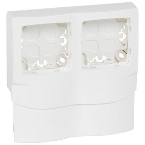 Cadre Oteo double DLP hauteur 16mm le long du profilé