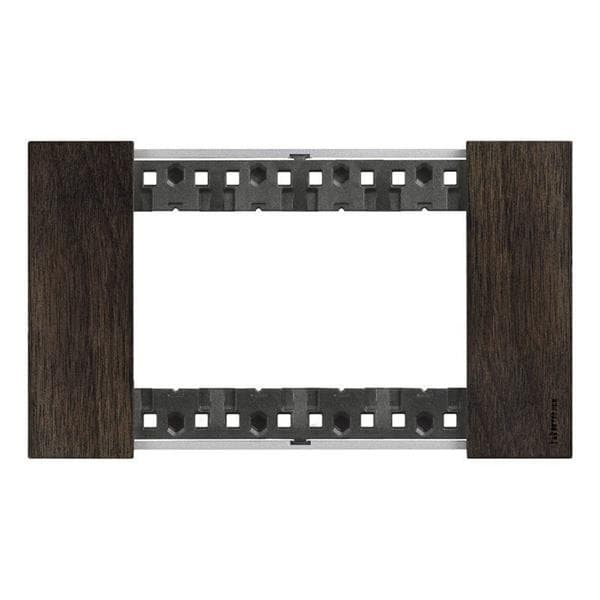 LNow plaque 4 modules Walnut pour support référence K4704