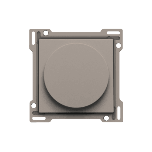 Set de finition relever/baisser pour interrupteur rotatif, couleur bronze coated