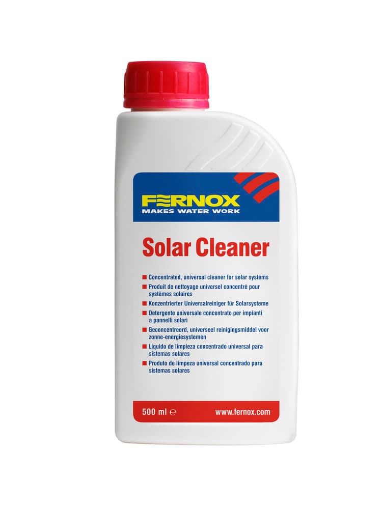 Fernox Solar Cleaner C nettoyant systèmes solaires pH 7,3 500ml