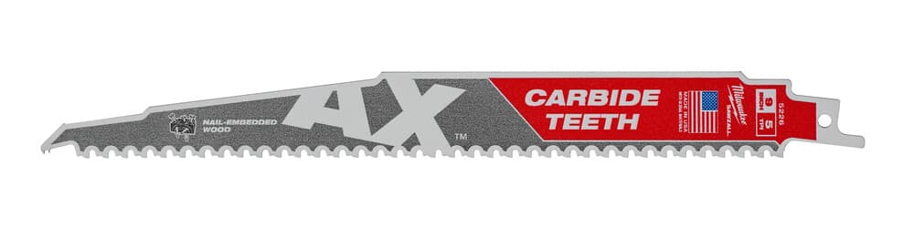 Milwaukee lame de scie alternative Sawzall bois the AX Carbide