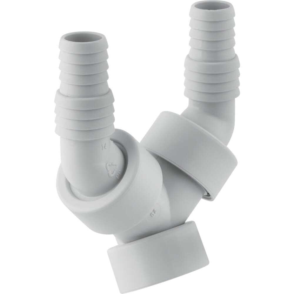 Geberit pièce raccordement double machines à laver/vaisselle 4/4" 83mm