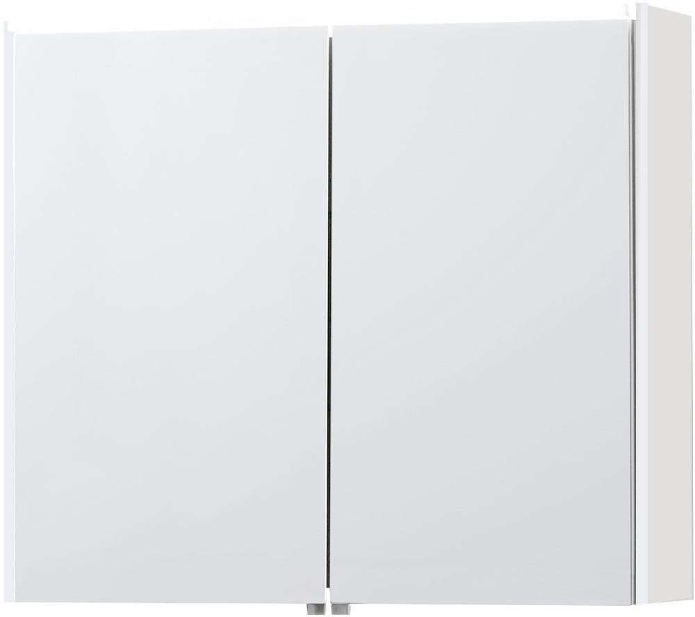 ARMOIRE DE TOILETTE MOLTO 81CM AVEC ECLAIRAGE LEDLINE POUDRE BLANC