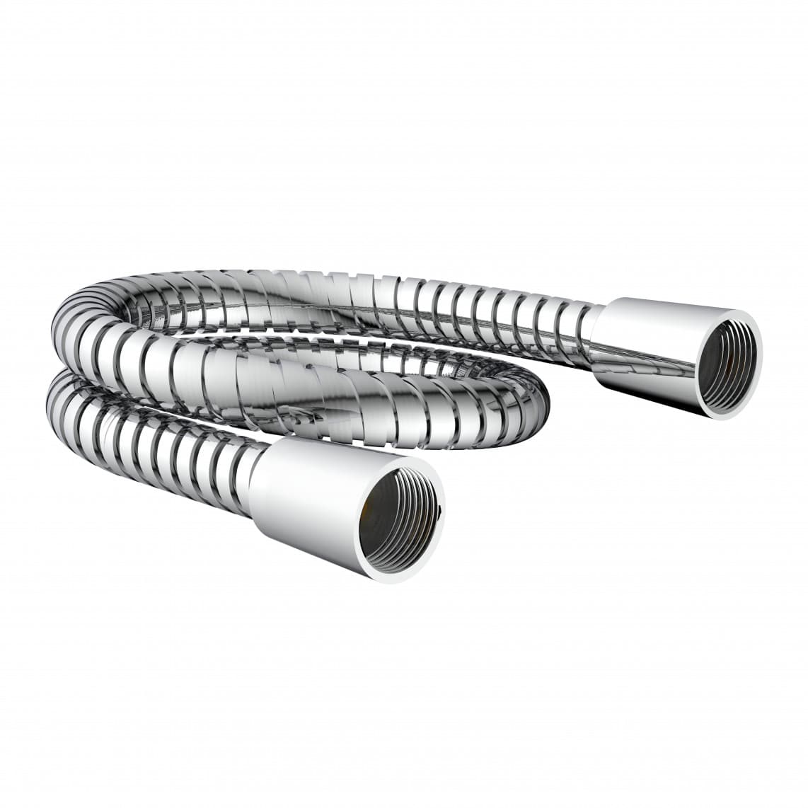 63431 Flexible de douche 80 cm, acier inoxydable, chromé
