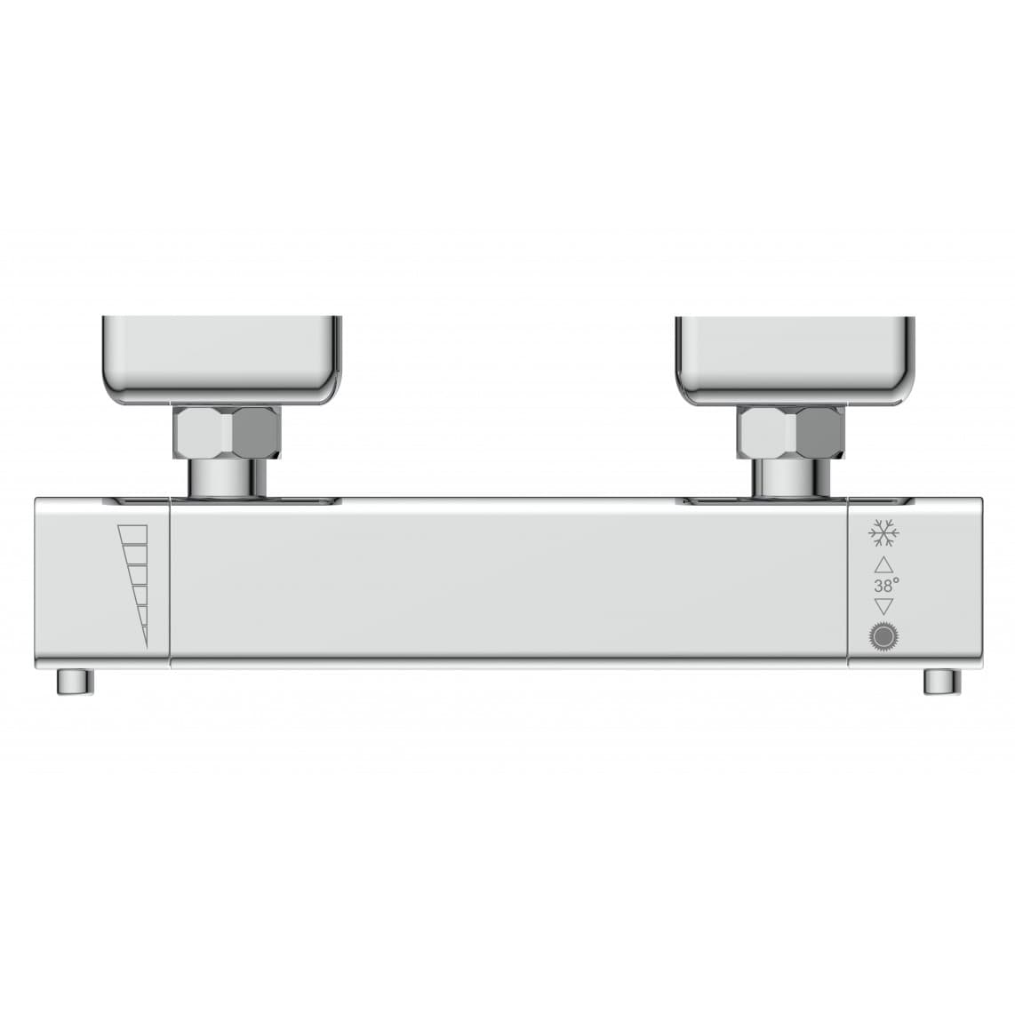 52485 SIGNO Mitigeur thermostatique de douche, chromé