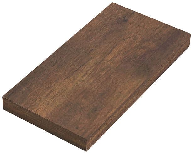 TABLETTE MURALE COFFEE 150X300X19MM JUSQU'A 7KG CHENE ROUILLE