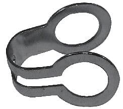 FIXATION POUR CHAÎNETTE PERLEE CHROME