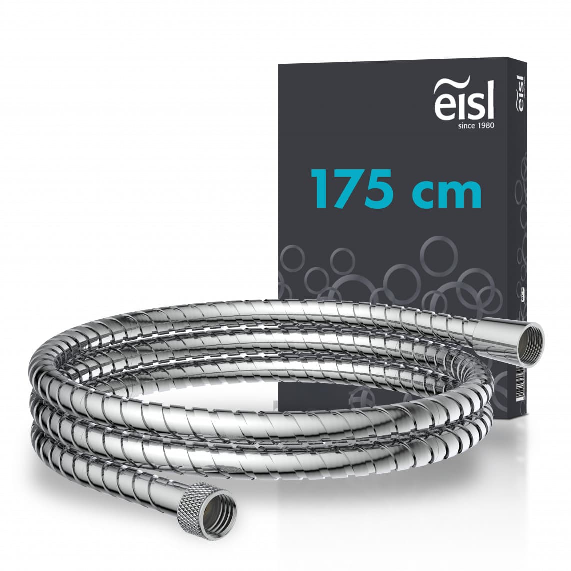 JM175MKCRPLUS Flexible de douche 175 cm, acier inoxydable