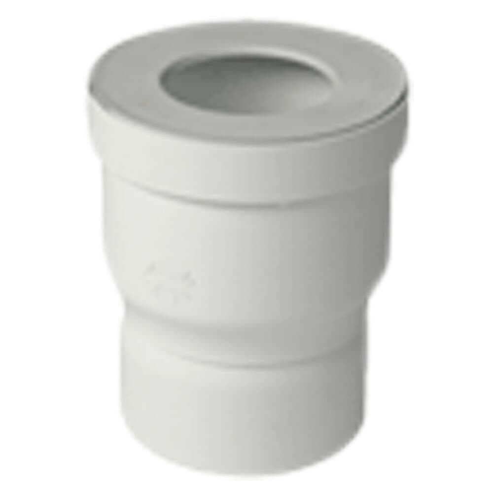 Nicoll manchon WC droit sortie D 110 mm raccordement D 90-110 mm PVC blanc