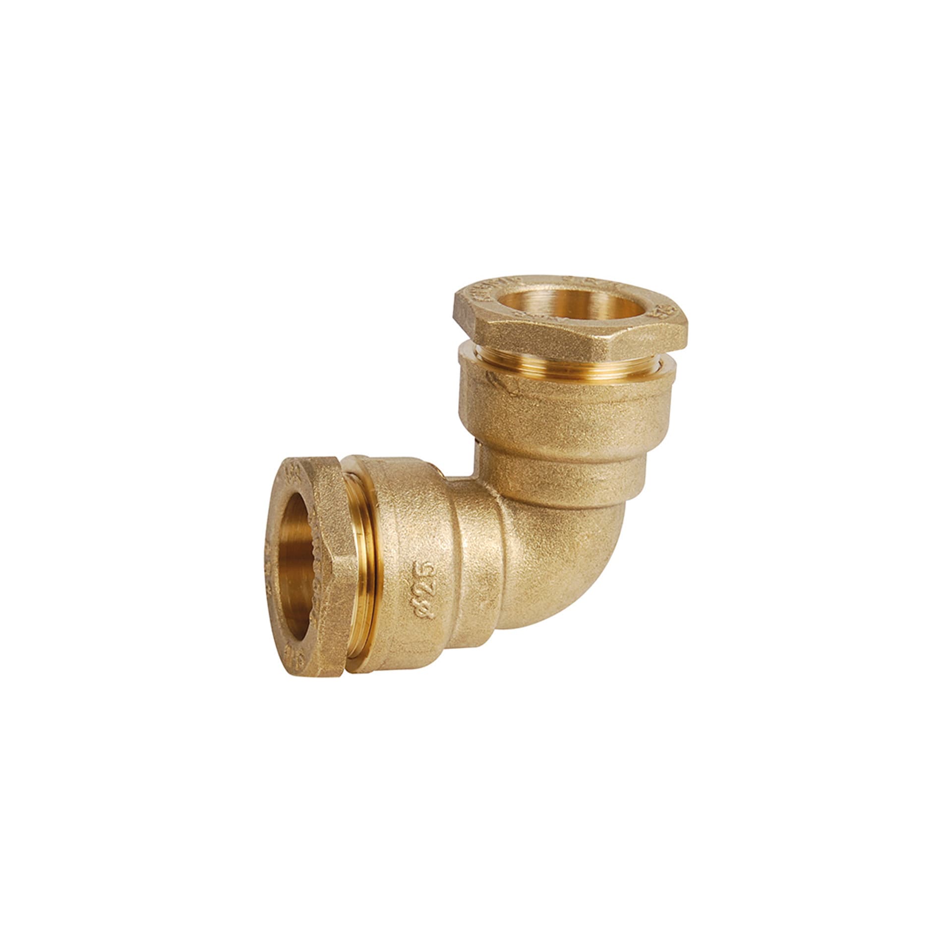 COUDE POUR POLYETHYLENE MODELE LOURD 050N 25X25