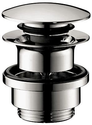 CLICK CREPINE 5/4" AVEC TROP-PLEIN HANSGROHE CHROME