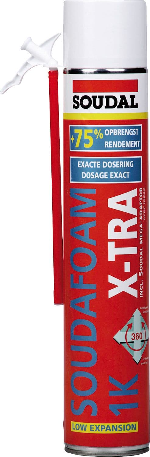 MOUSSE PU 1K FLACON 750 ML LOW EXPANSION