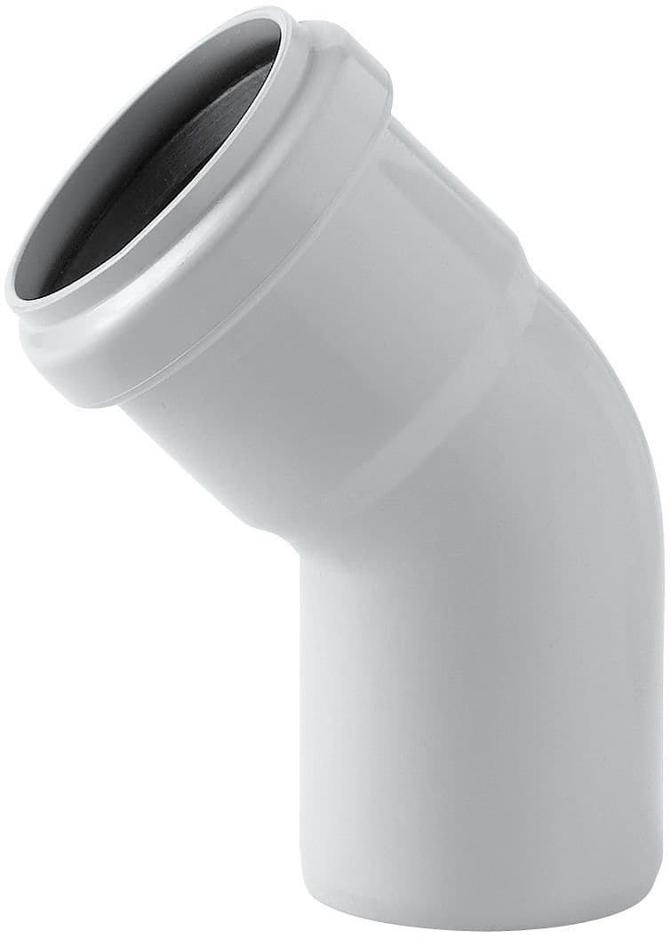 COUDE PVC HT EUPEN 45°. 75MM RA3BHT