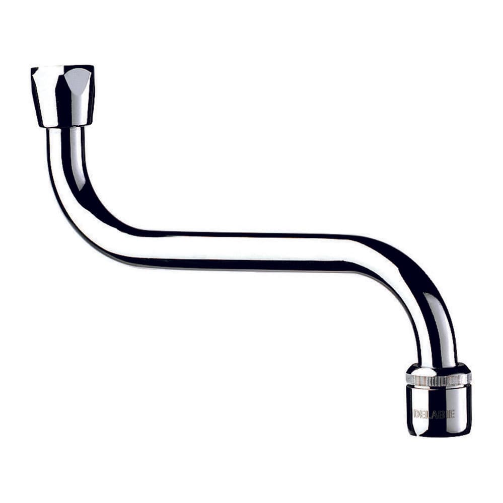 Delabie Rénovation bec universel S mobile chromé F1/2 L150