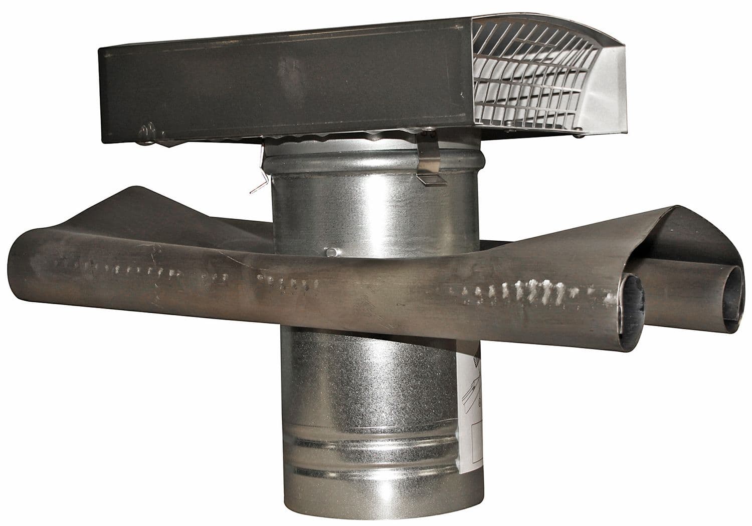CHEMINEE D'AERATION ALU+SOLIN POUR VENTILATION 160MM