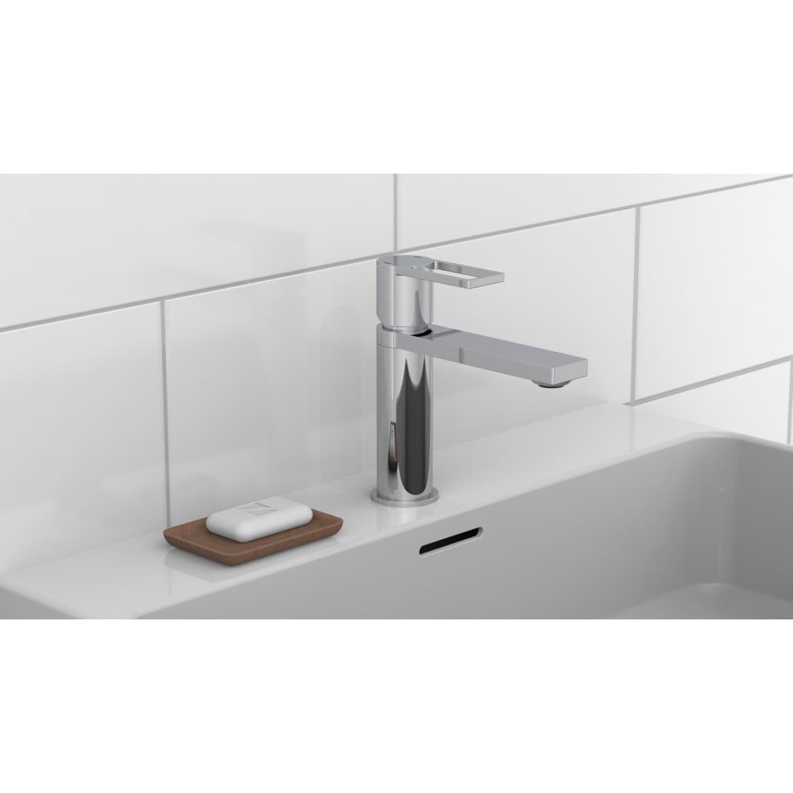 33010 MANHATTAN Wastafelkraan, chroom