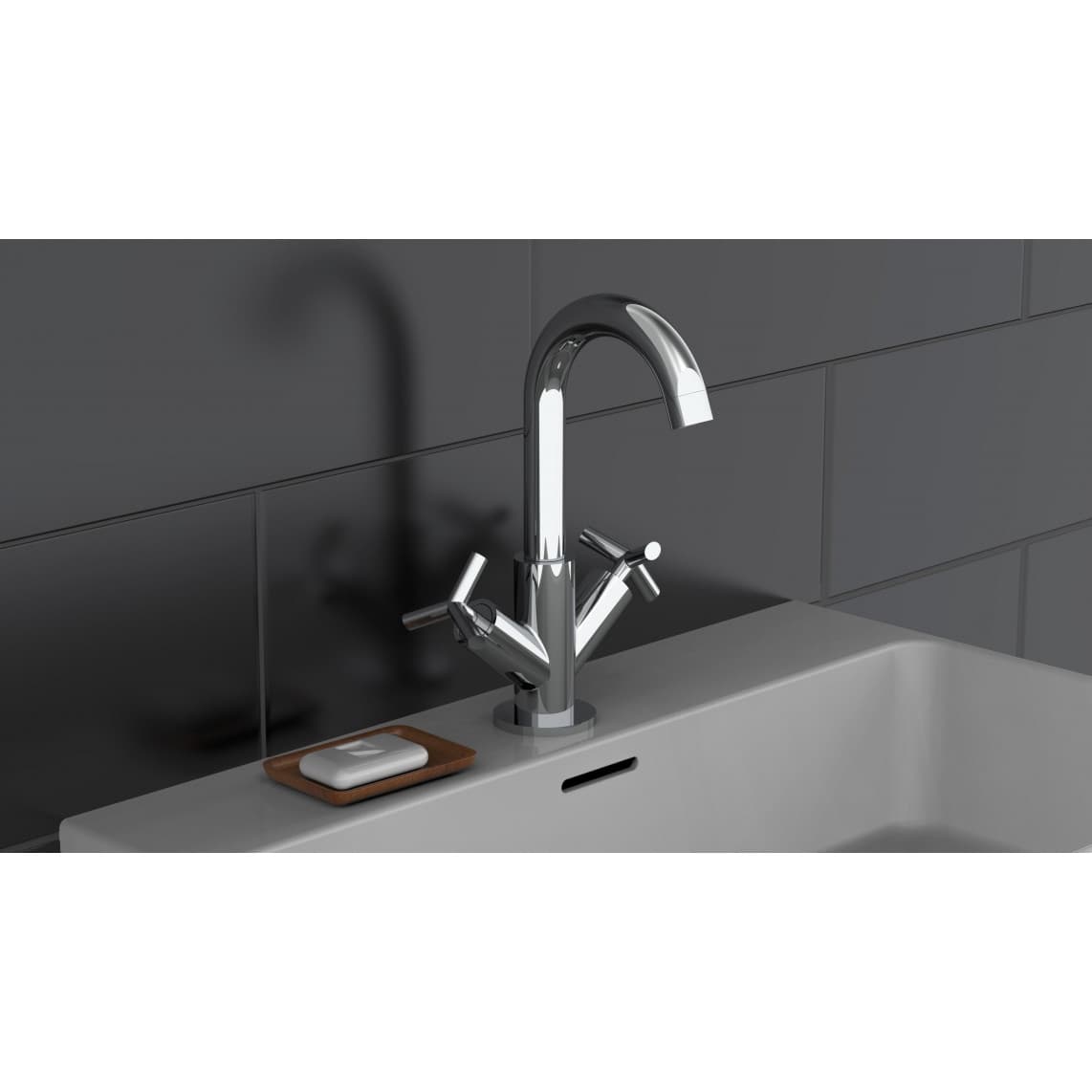 79210 ELIOT Wastafelkraan, chroom
