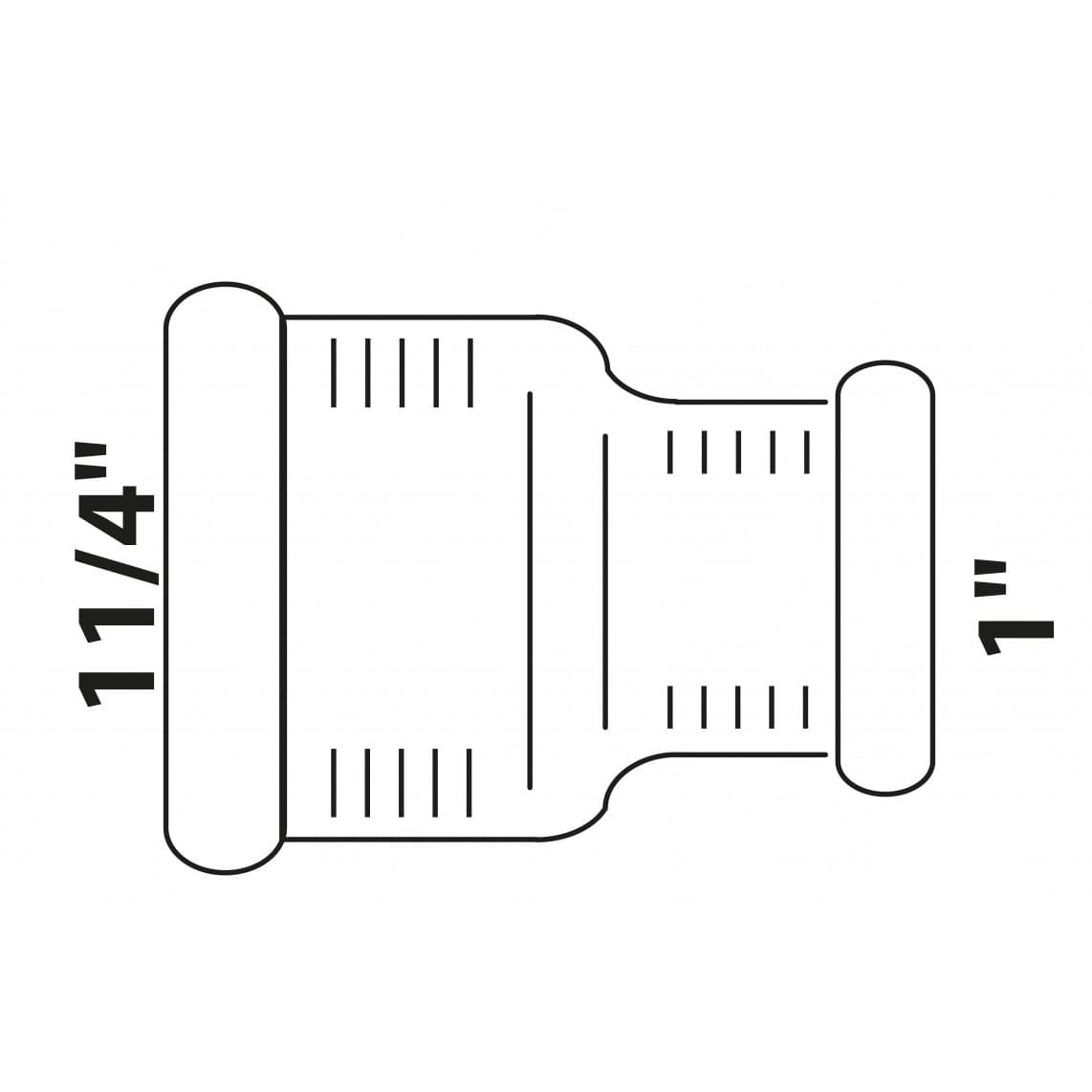 988954513 BR manchon réducteur, vierge, 1 1/4" F x 1" F, (3240)