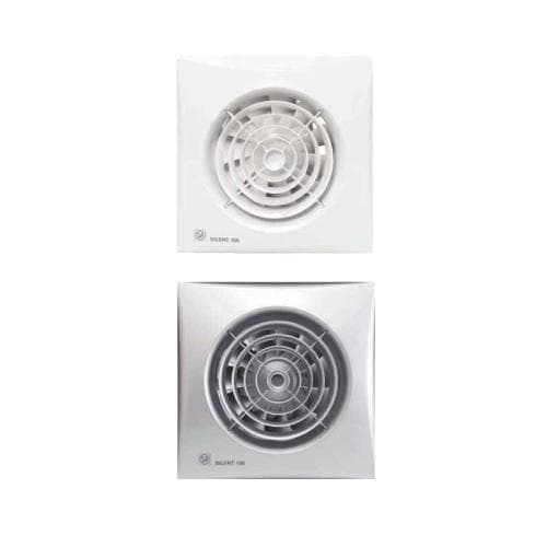 Extracteur de salle de bain 280m³h + hygromètre silencieux
