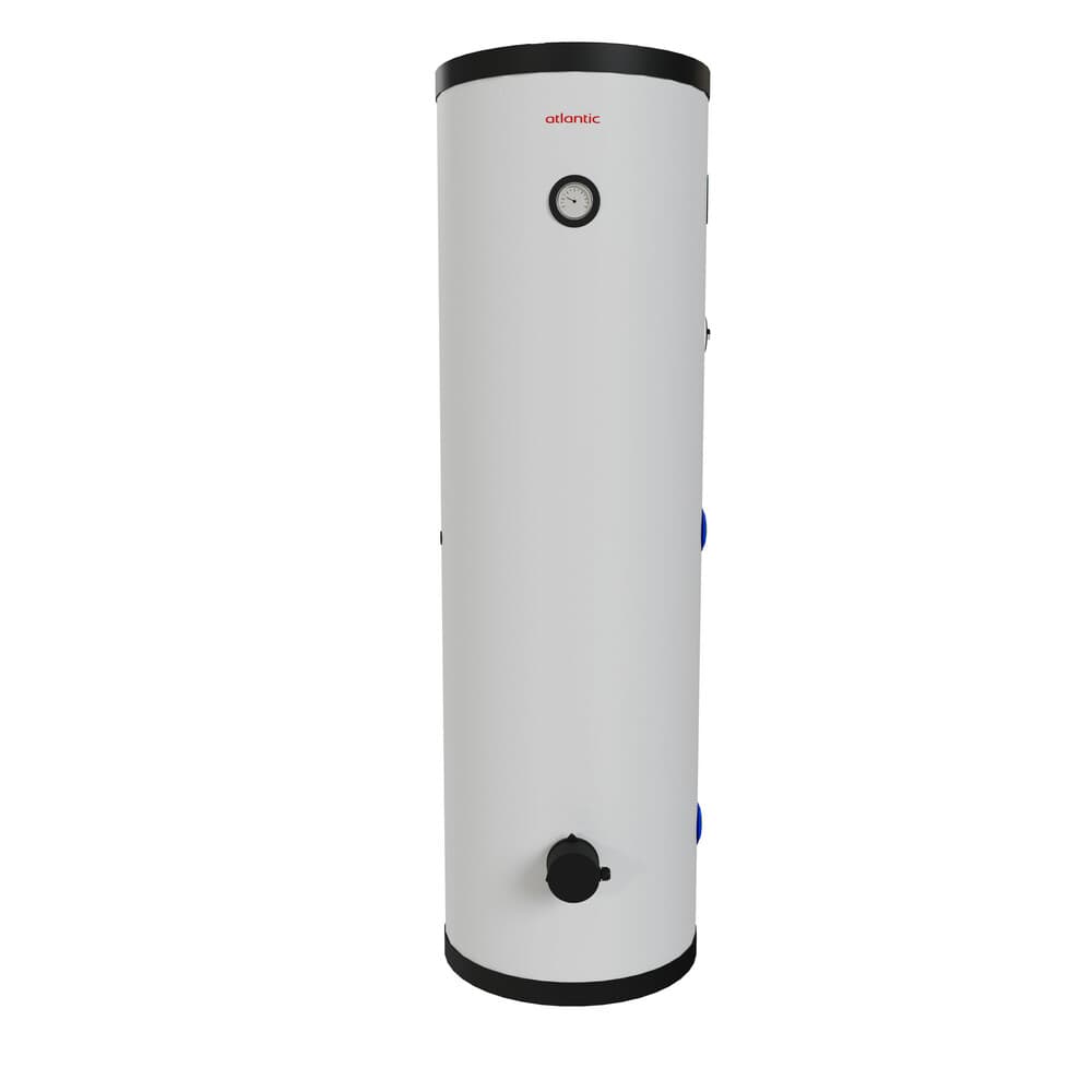 Atlantic Mileo Inox + 300L préparateur d'eau chaude sanitaire avec serpentin modèle au sol ErP ECS: C profil soutirage: XXL