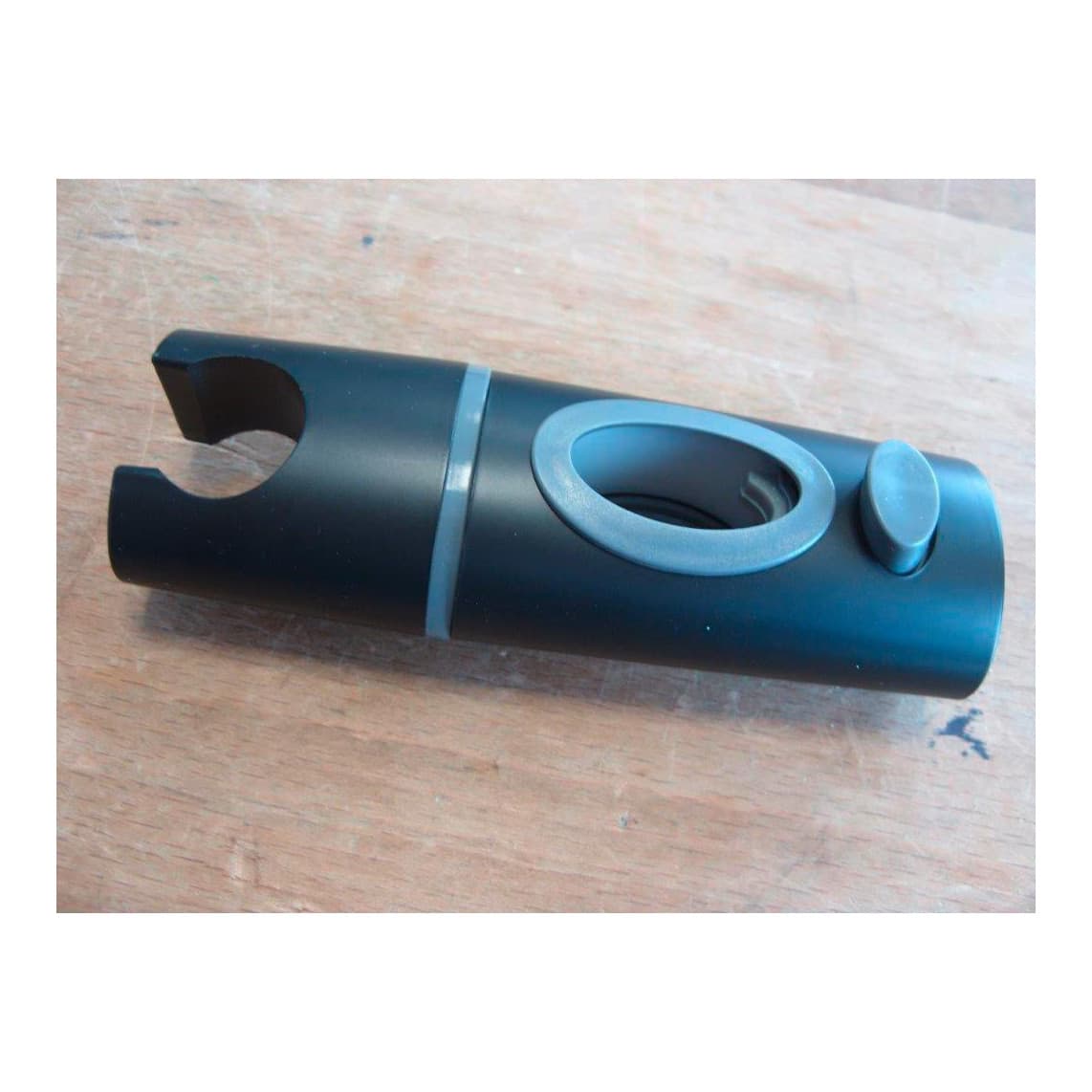 02148 Support de douche, noir mat, par ex. pour 60076