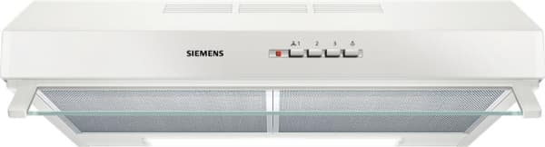 Hotte IQ300 sous-encastrable 60cm, Blanc, 3 niveaux, 350m³ / h, 72dB, boutons-poussoirs, 2 PC, Led 4