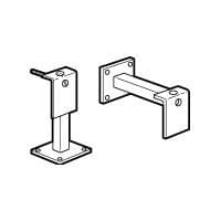 Support metal fixation sol / murale pour dispositif électromagn.