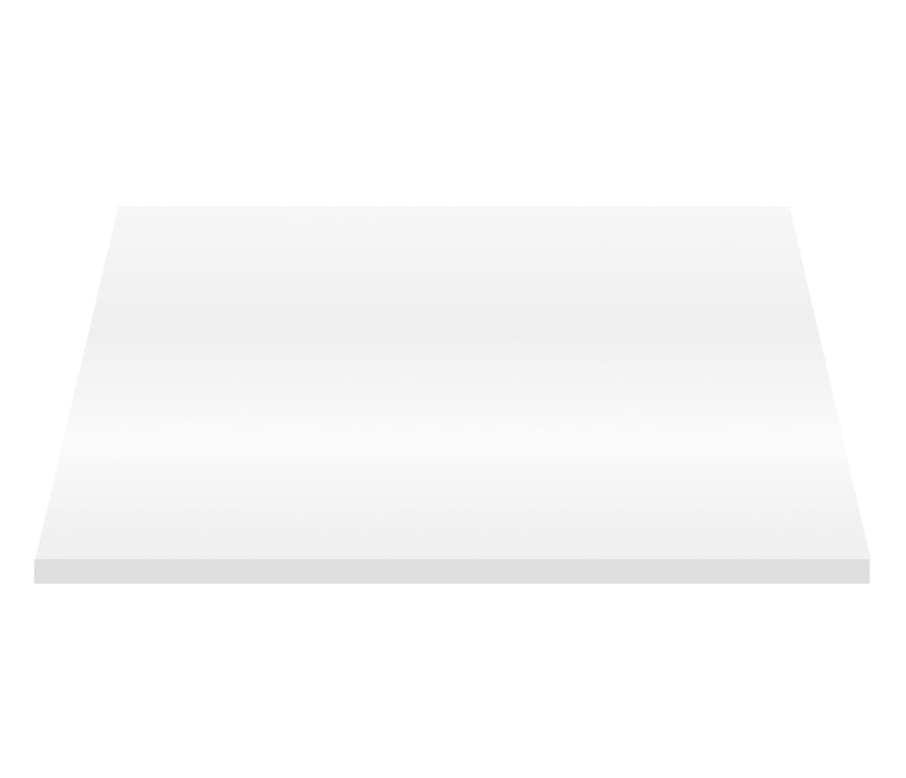 ALONI TABLETTE EN MDF (56.4X45.5X2.6 CM) - BLANC BRILLANT