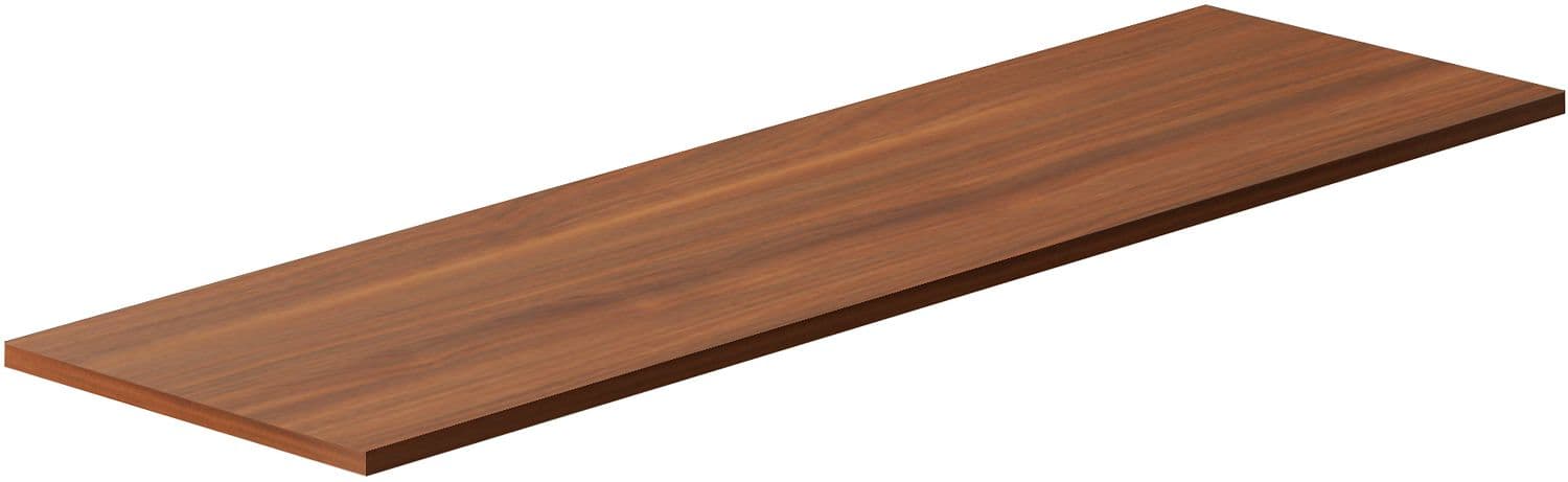 TABLETTE POUR LAVABO A POSER MOLTO 180X50CM NOYER