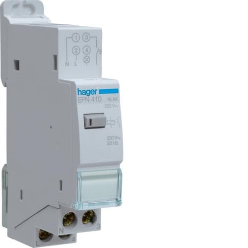 Télérupteur électronique 230V 1NO 16A